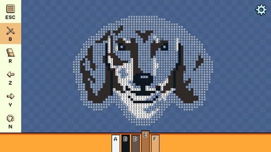 Pixel Cross Stitch: Color by Number - Dogs Pack — screenshot 2