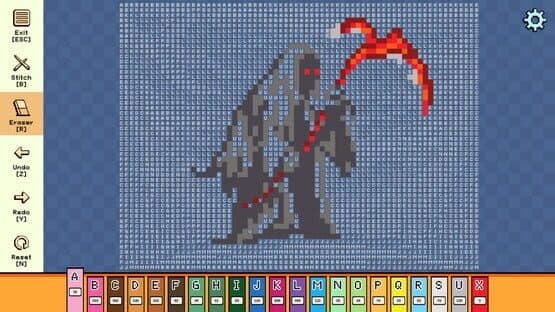 Pixel Cross Stitch: Color by Number - Fantasy Medieval Pack 3 — screenshot 2