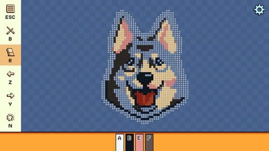 Pixel Cross Stitch: Color by Number - Dogs Pack — screenshot 3