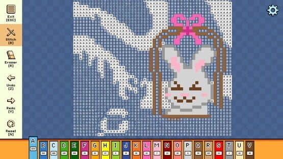Pixel Cross Stitch: Color by Number - Easter Pack 2 — screenshot 4