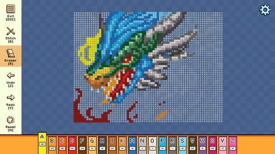 Pixel Cross Stitch: Color by Number - Fantasy Medieval Pack 3 — screenshot 4