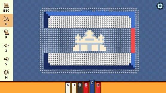 Pixel Cross Stitch: Color by Number - Flags Pack — screenshot 3
