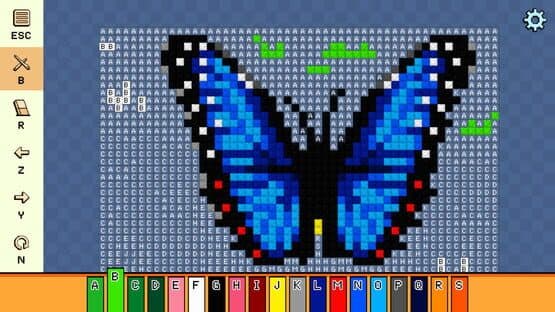 Pixel Cross Stitch: Color by Number - Flowers and Butterflies Pack 2 — screenshot 1
