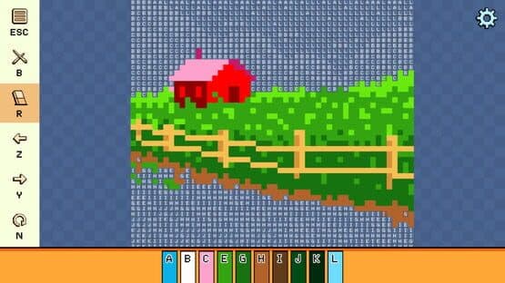 Pixel Cross Stitch: Color by Number - Landscapes Pack 2 — screenshot 3
