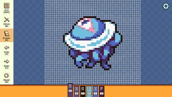Pixel Cross Stitch: Color by Number - Menacing Monsters Pack — screenshot 3