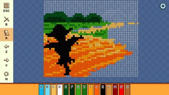 Pixel Cross Stitch: Color by Number - Landscapes Pack 2 — screenshot 4
