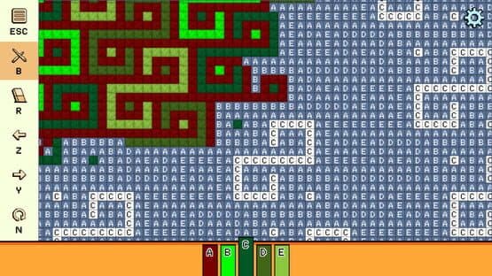 Pixel Cross Stitch: Color by Number - Simple Patterns Pack 4 — screenshot 1
