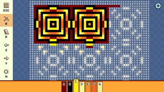 Pixel Cross Stitch: Color by Number - Simple Patterns Pack 4 — screenshot 2