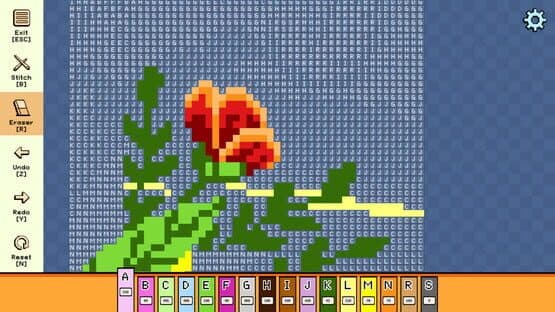Pixel Cross Stitch: Color by Number - Spring Pack — screenshot 4