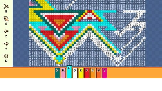 Pixel Cross Stitch: Tribal Craze Pack 2 — screenshot 1