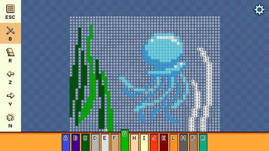Pixel Cross Stitch: Color by Number - Under The Sea Pack 3 — screenshot 1