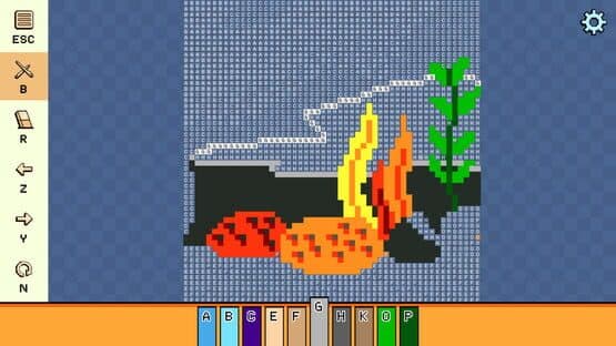 Pixel Cross Stitch: Color by Number - Under The Sea Pack 3 — screenshot 2