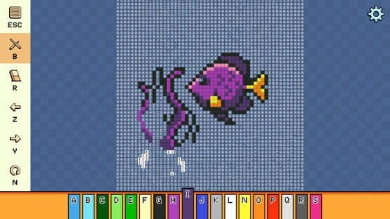 Pixel Cross Stitch: Color by Number - Under The Sea Pack 2 — screenshot 4