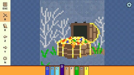 Pixel Cross Stitch: Color by Number - Under The Sea Pack 3 — screenshot 4