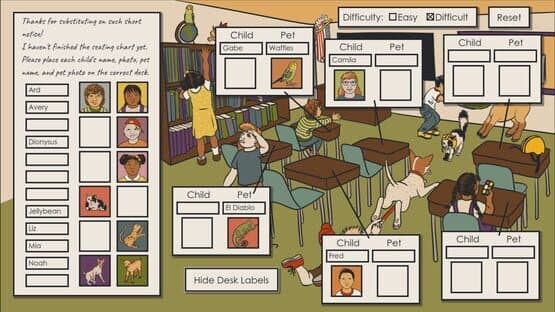 Deductopia Chapter 1: Bring Your Pet to School Day — screenshot 4