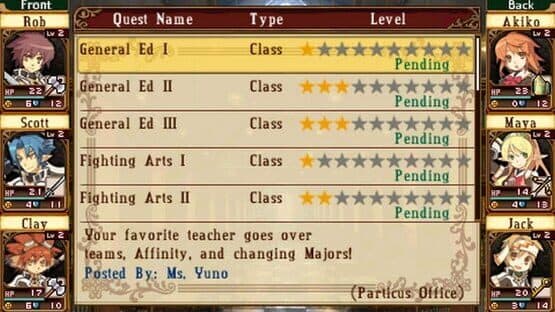 Class of Heroes — screenshot 4