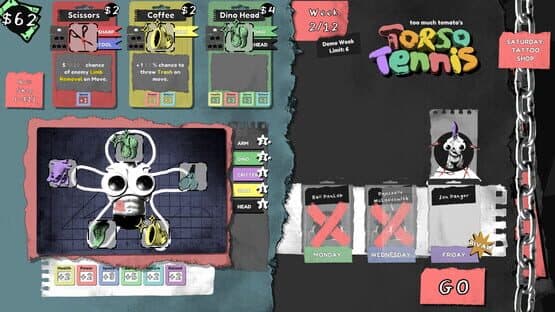 Torso Tennis — screenshot 1