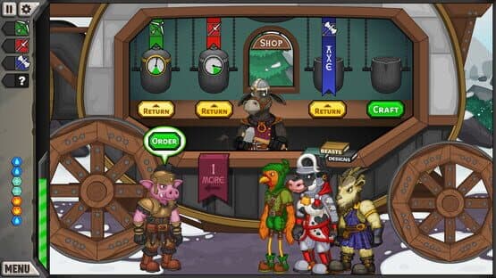 Jacksmith: Weapons and Warriors — screenshot 1