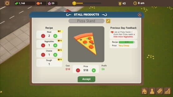 Food Park Manager — screenshot 3