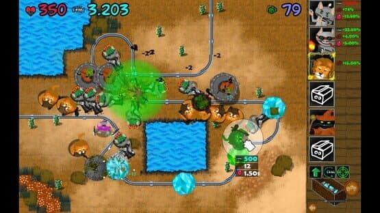 Meow TD: Endless Yarn — screenshot 1