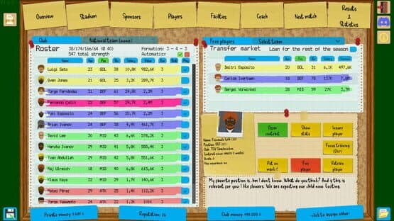 Boeckham's Football Manager — screenshot 2