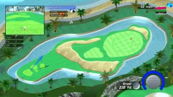 Golf Up Tropical — screenshot 1