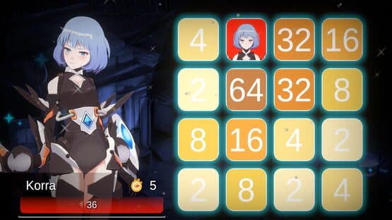 Battle Puzzle 2048: Space Girls — screenshot 2