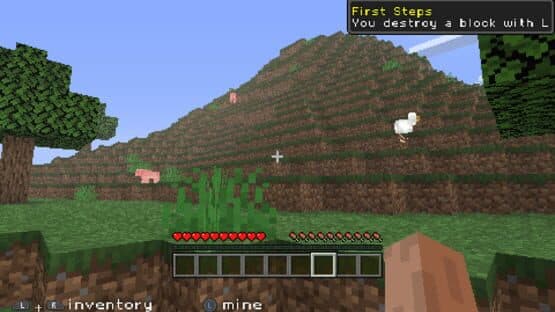 Minecraft PSP — screenshot 1