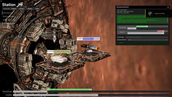 Delos: Space Traffic Control — screenshot 1