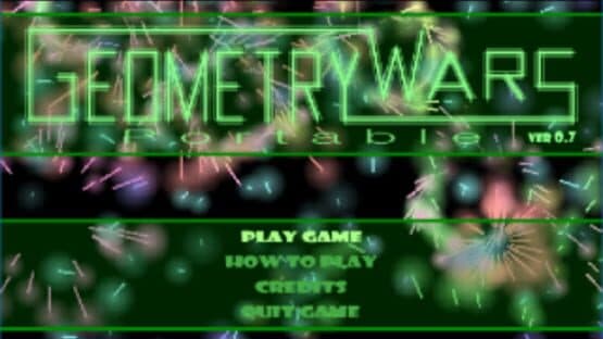 Geometry Wars Portable — screenshot 1