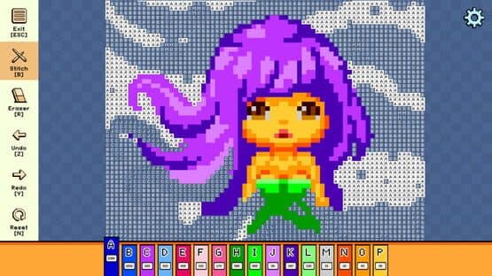 Pixel Cross Stitch: Color by Number - Mythical Monsters Pack 2 — screenshot 2