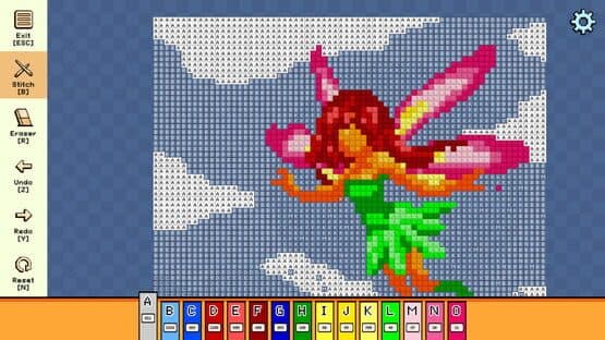 Pixel Cross Stitch: Color by Number - Mythical Monsters Pack 2 — screenshot 4