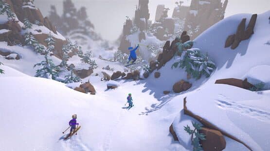 Lonely Mountains: Snow Riders - Baifushan — screenshot 2