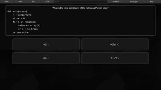 Code Trainer — screenshot 2