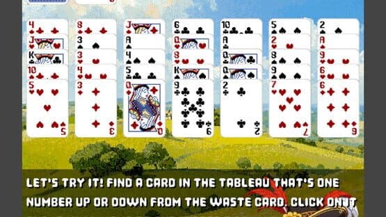 Misty's Super Golf Solitaire — screenshot 1