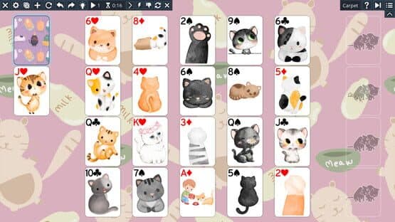 Free Solitaire: Cats — screenshot 2