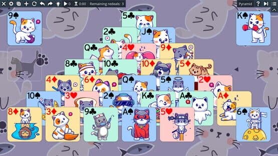 Free Solitaire: Cats — screenshot 4