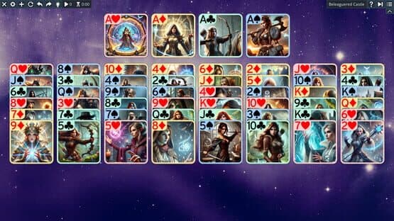 Free Solitaire: Girls — screenshot 1