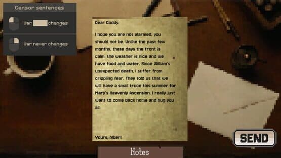 Letters from the War — screenshot 3