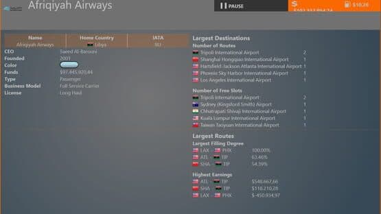 The Airline Project — screenshot 2