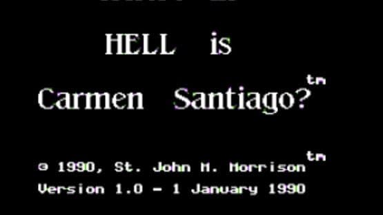 Where in Hell is Carmen Santiago? — screenshot 1