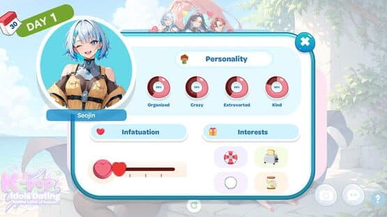 K-pop Idols Dating: Anime Love for PinkOrbil T. — screenshot 4