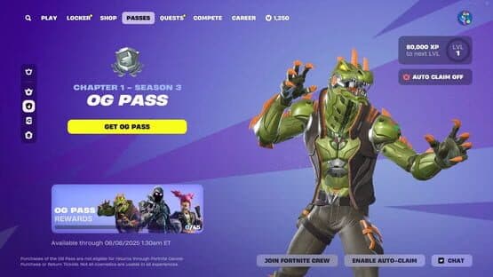 Fortnite OG: Chapter 1 Season 3 — screenshot 3
