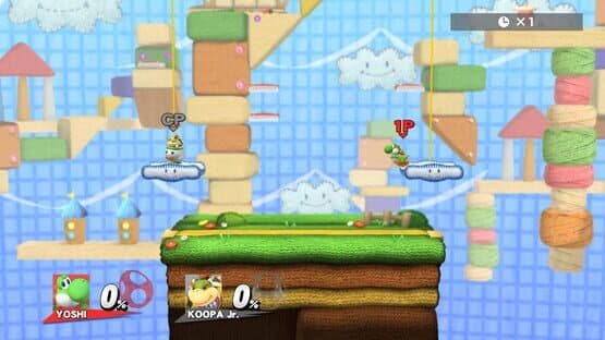 Super Smash Bros. for Wii U: Better Woolly World — screenshot 2