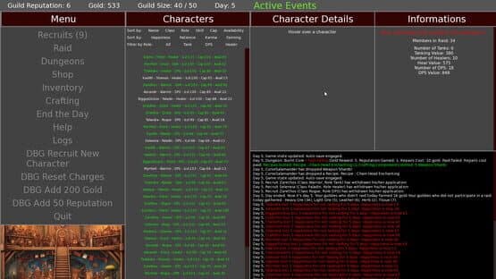 Heroes' Call: A Casual Mmo Guild Sim — screenshot 1