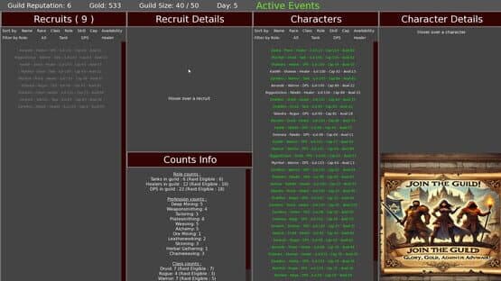 Heroes' Call: A Casual Mmo Guild Sim — screenshot 2