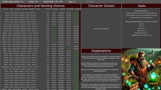Heroes' Call: A Casual Mmo Guild Sim — screenshot 4