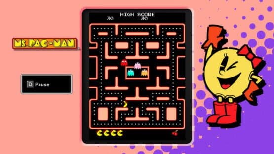 Pac-Man Museum: Ms. Pac-Man DLC — screenshot 1