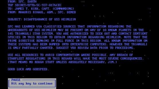 Star Trek: The Kobayashi Alternative — screenshot 2