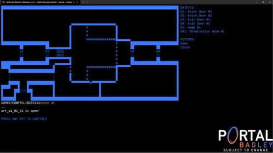 Portal Bagley: Aperture Remote Terminal — screenshot 6